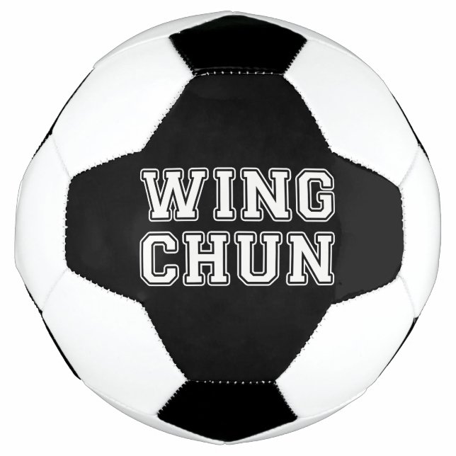 Balón De Fútbol Wing Chun (Anverso)