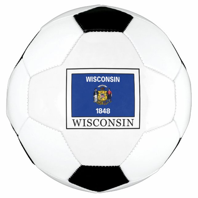 Balón De Fútbol Wisconsin (Anverso)