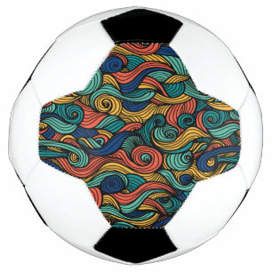 Balón De Fútbol Wool Topped paisley
