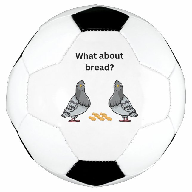 Balón De Fútbol ¿Y el pan? (Anverso)