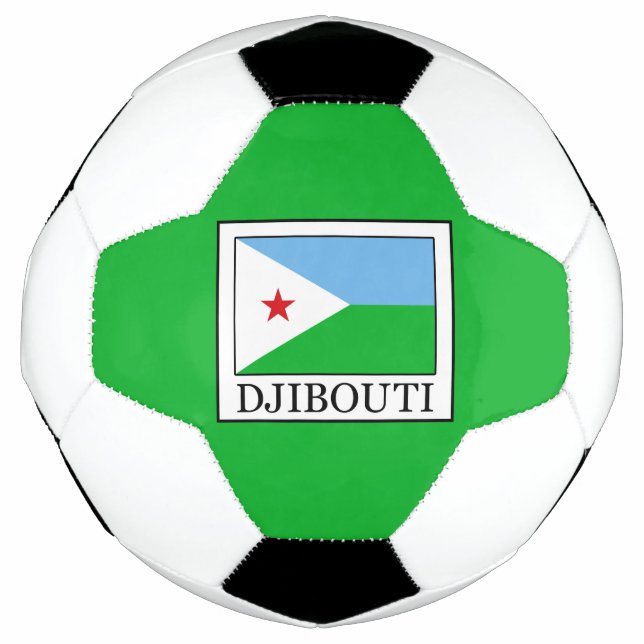 Balón De Fútbol Yibuti (Anverso)
