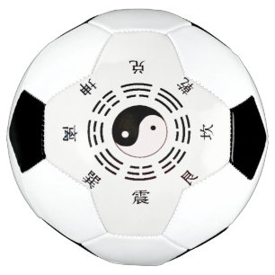 Balón De Fútbol Yin Yang Design