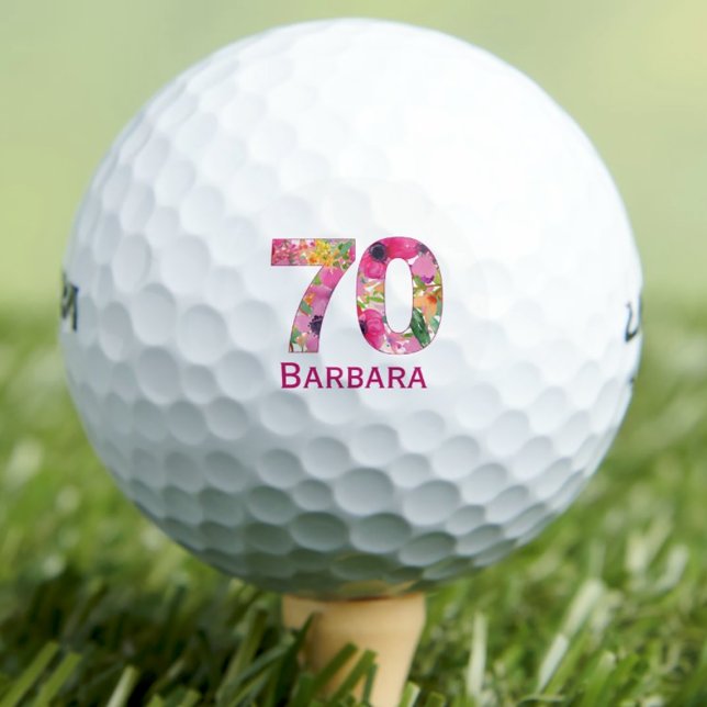 Balón de golf 70 años personalizado bola de golf 7 (Subido por el creador)