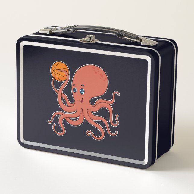 Baloncestistas del Octopus (Anverso)