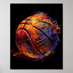 Baloncesto Arte Baloncesto Hoop Dibujo Bball P