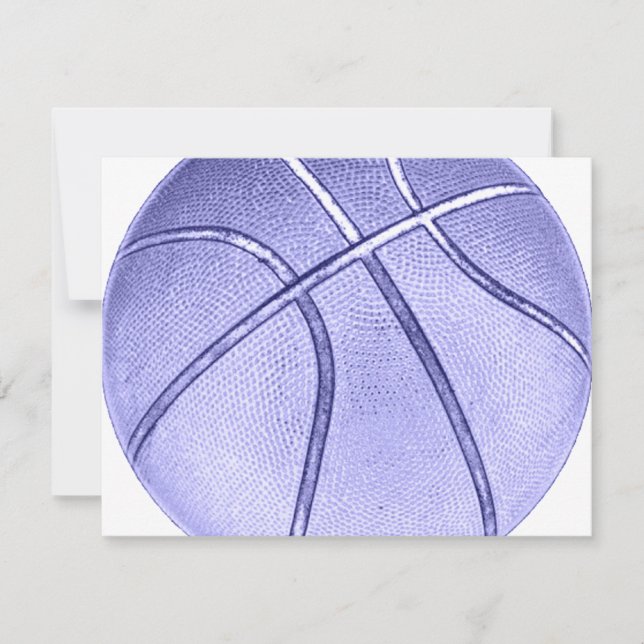 Baloncesto azul brillante (Anverso)