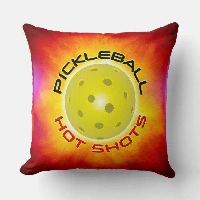 Baloncesto Balas calientes 1 almohadas (Anverso)