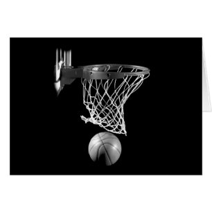 Baloncesto blanco y negro