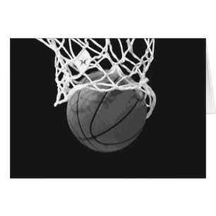 Baloncesto blanco y negro