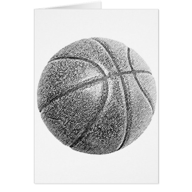 Baloncesto con efecto lápiz (Frente)