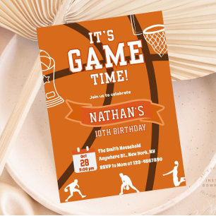 Baloncesto Cualquier edad Invitación a deportes de