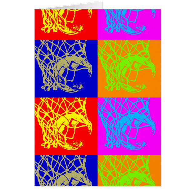 Baloncesto de arte pop (Frente)