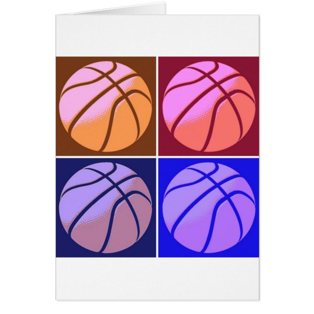 Baloncesto de arte pop (Frente)