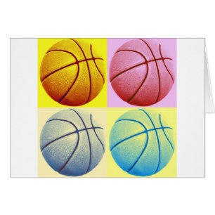 Baloncesto de arte pop