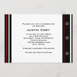 Baloncesto de Miami de la invitación de Mitzvah de
