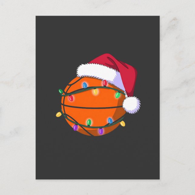 Baloncesto de muñeco de nieve Navidad Santa béisbo (Anverso)