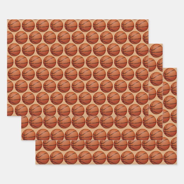 Baloncesto Deporte Diseño Juegos de Papel de Acond (Set)