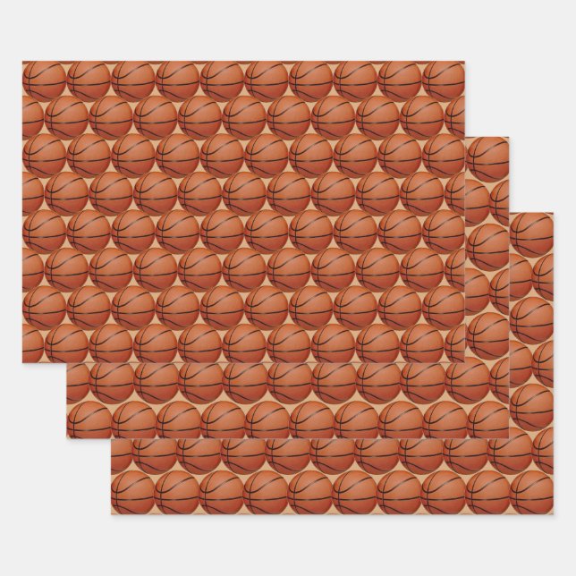 Baloncesto Deporte Diseño Juegos de Papel de Acond (Set)