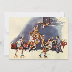 Baloncesto Deportivo Vintage, Jugadores en un Jueg