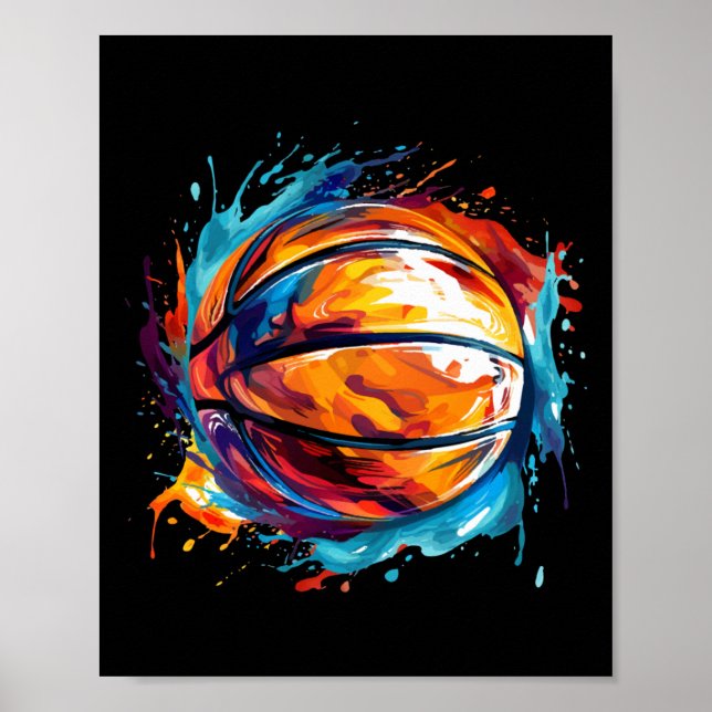 Baloncesto En Diseño De Arte 1 (Frente)