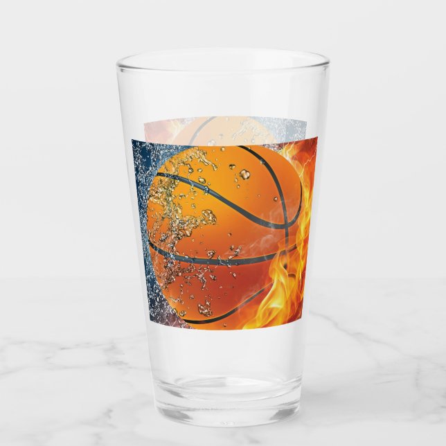 Baloncesto en llamas (Anverso)