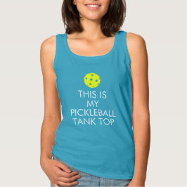 Baloncesto "Este es mi Tank Top de la pelota"
