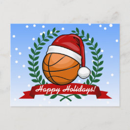 Baloncesto estilo navidad
