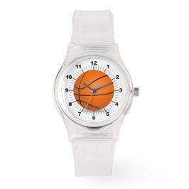 Baloncesto femenino: Reloj de silicio rosa