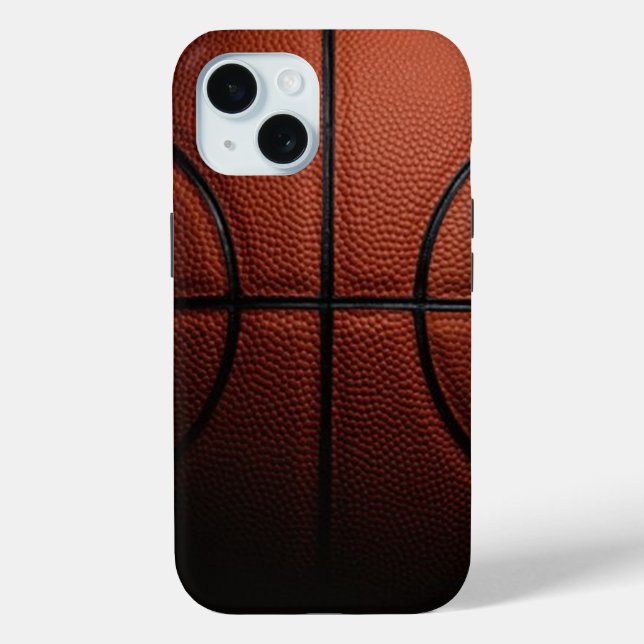 Baloncesto - Funda para iPhone 15 (Reverso )