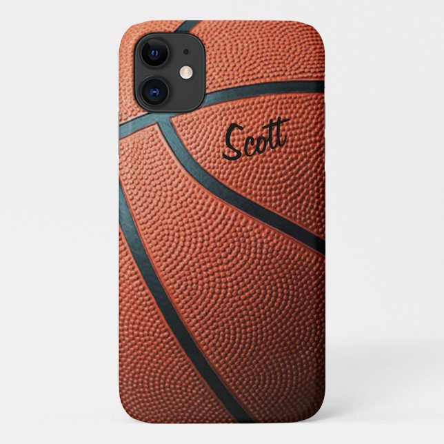 Baloncesto Funda personal-maleta para iPhone (Reverso)