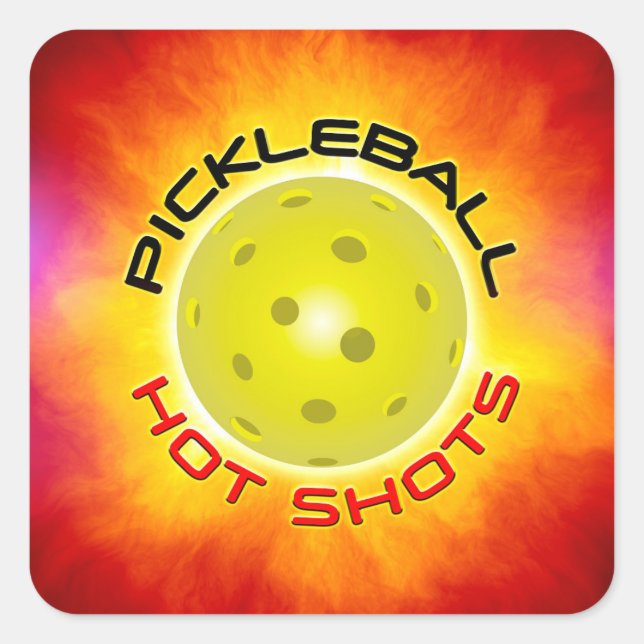 Baloncesto Hot Shots 1 Pegatinas (Anverso)