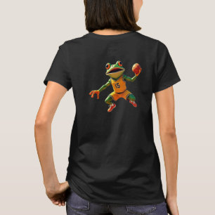 Baloncesto Mujeres ranas camisetas negras