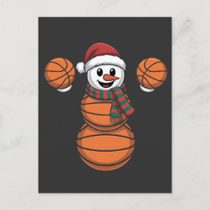 Baloncesto Muñeco de Nieve Navidad Santa Béisbol D