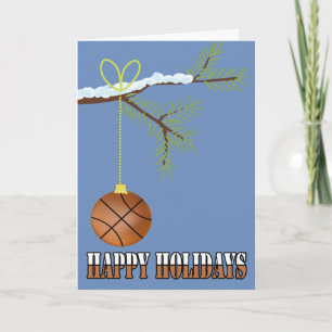 Baloncesto Navidad Bauble