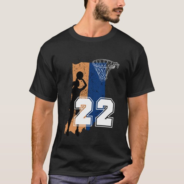 Baloncesto No 22 Mujeres Baloncesto Jersey (Anverso)