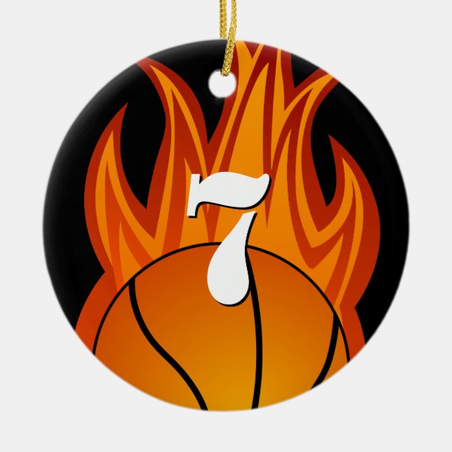 Baloncesto - ornamento modificado para requisitos (Frente)