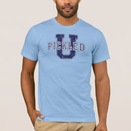 Baloncesto "Pickled U" Camisa de té masculina