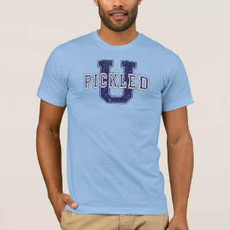 Baloncesto "Pickled U" Camisa de té masculina