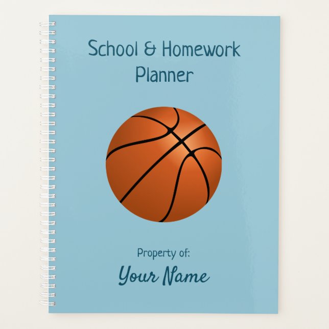 Baloncesto - Planificador Escolar - HAMbyWG (Anverso)