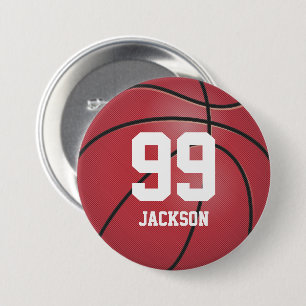 Baloncesto Rojo   botón Personalizar