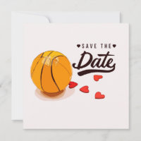 Baloncesto Salven la invitación a la boda de fecha