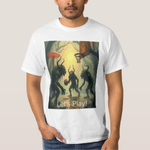 Baloncesto Troll En Camiseta De Sesión