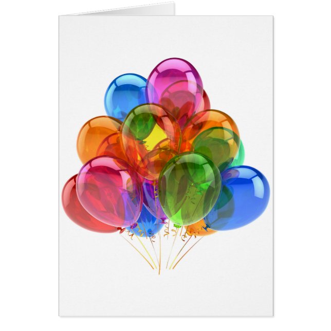 Balones de colores (Frente)