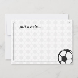 Balones de Fútbol Negro y Blanco Nota en Blanco