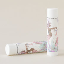 Bálsamo labial para baby shower de sirena étnica