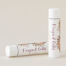 Bálsamo Labial para Fiesta de Boda de Flores Tropi