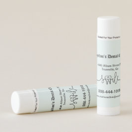 Bálsamo Labial para Negocios de Promoción Dental