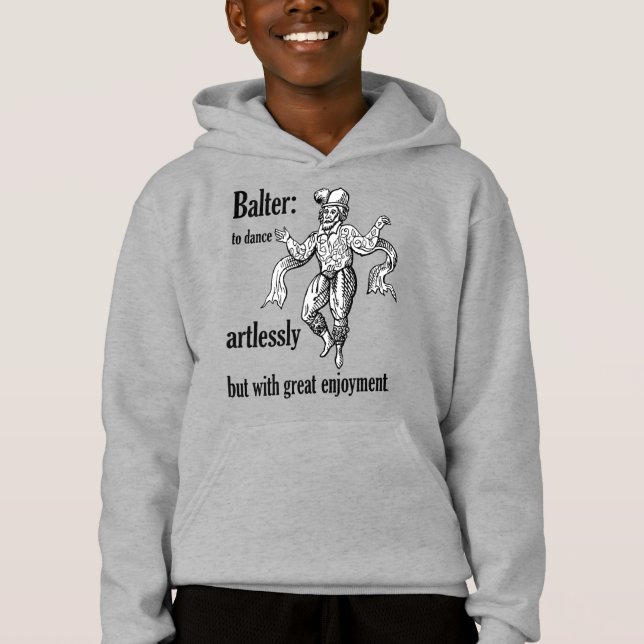 Balter: Bailar sin arte pero con gran placer (Anverso)