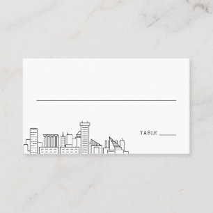 Baltimore Boda   Colocar las tarjetas delante y at