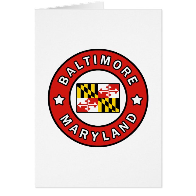 Baltimore Maryland (Frente)